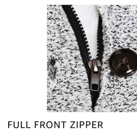 🆕️Hooded Knit Cardigans Button Cable Sweater Coat - Picture 6 of 11